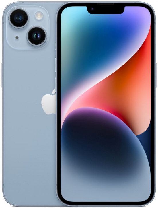 Apple iPhone 14, 128 ГБ, голубой, nano SIM